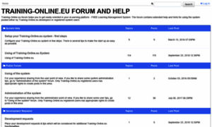 Forum.test.training-online.eu thumbnail