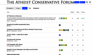 Forum.theatheistconservative.com thumbnail