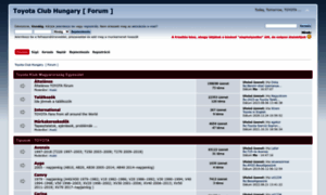 Forum.toyotaclub.hu thumbnail