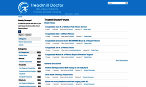 Forum.treadmilldoctor.com thumbnail