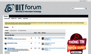 Forum.uit.edu.vn thumbnail