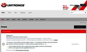 Forum.unitronics.com thumbnail