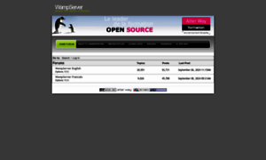 Forum.wampserver.com thumbnail