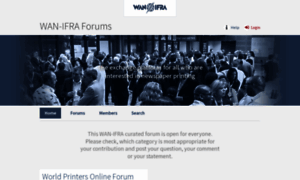 Forum.wan-ifra.org thumbnail