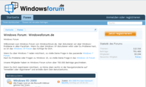 Forum.windowsforum.de thumbnail