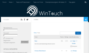 Forum.wintouch.de thumbnail