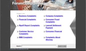Forumcomplaints.com thumbnail