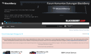 Forumdukungan.blackberry.com thumbnail