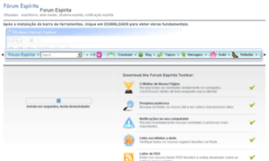 Forumespirita.forumtoolbar.com thumbnail