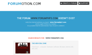 Forumphp3.com thumbnail