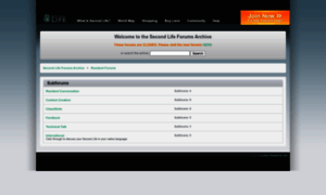 Forums-archive.secondlife.com thumbnail