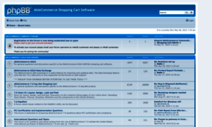 Forums.ablecommerce.com thumbnail