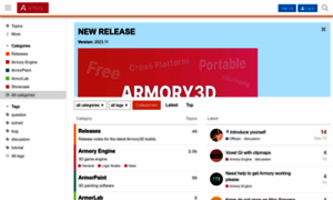 Forums.armory3d.org thumbnail