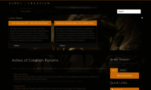 Forums.ashesofcreation.com thumbnail