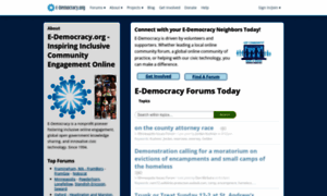 Forums.e-democracy.org thumbnail