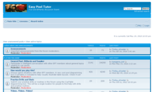 Forums.easypooltutor.com thumbnail