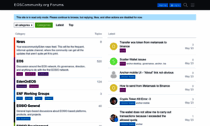 Forums.eoscommunity.org thumbnail