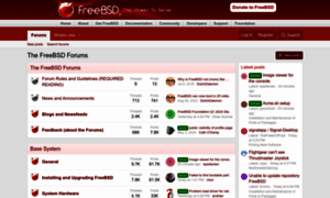 Forums.freebsd.org thumbnail