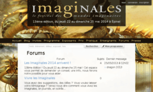 Forums.imaginales.fr thumbnail