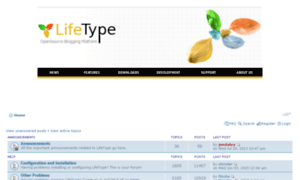 Forums.lifetype.net thumbnail