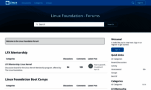 Forums.linux-foundation.org thumbnail