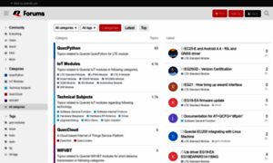 Forums.quectel.com thumbnail