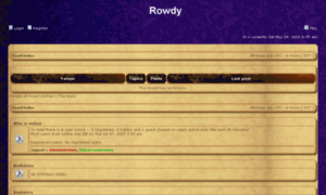 Forums.rowdyinred.net thumbnail
