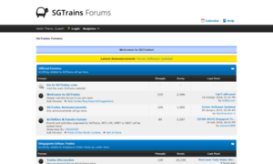 Forums.sgtrains.com thumbnail