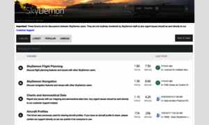 Forums.skydemon.aero thumbnail