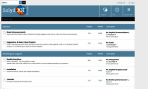 Forums.solydxk.com thumbnail