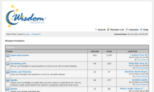 Forums.wisdomproducts.com thumbnail