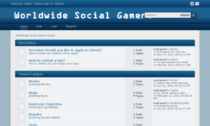 Forums.worldwidesocialgamers.net thumbnail