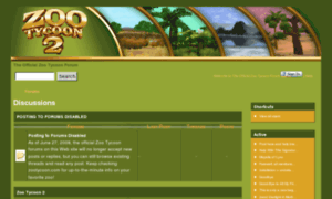 Forums.zootycoon.com thumbnail