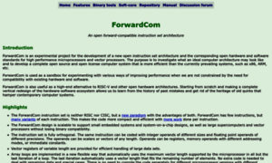 Forwardcom.info thumbnail