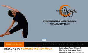 Forwardmotionyoga.com thumbnail