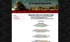 Fos-mathetrainer.de thumbnail