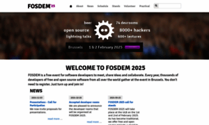 Fosdem.org thumbnail