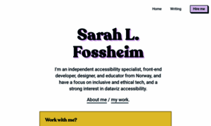 Fossheim.io thumbnail