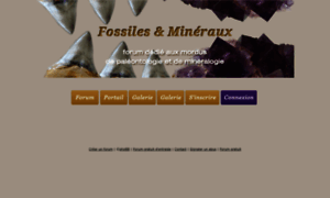 Fossiles-et-mineraux.forumactif.com thumbnail