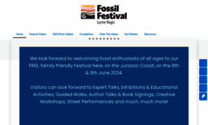 Fossilfestival.co.uk thumbnail