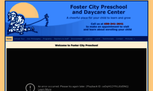 Fostercitypreschool.com thumbnail