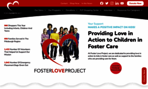 Fosterloveproject.org thumbnail