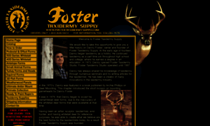 Fostertaxidermysupply.com thumbnail