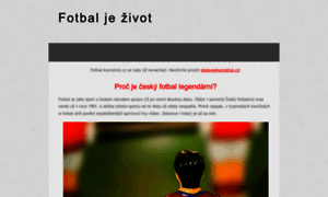 Fotbal-kunratice.cz thumbnail