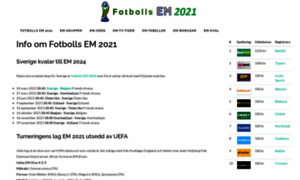 Fotbolls-em2021.se thumbnail