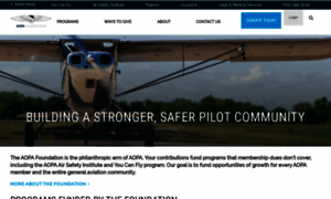 Foundation.aopa.org thumbnail