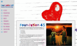 Foundation45.be thumbnail