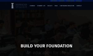 Foundationinstitute.org thumbnail