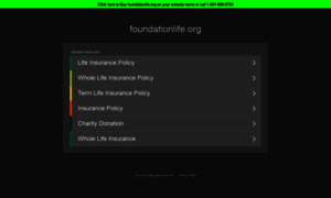 Foundationlife.org thumbnail