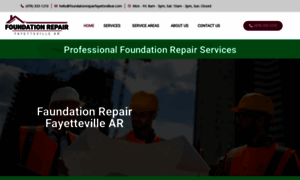 Foundationrepairfayettevillear.com thumbnail